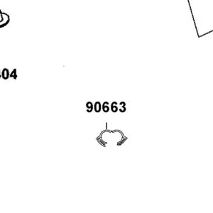 90663-ADF8-C00 CLAMP HOSE — diagram cutout