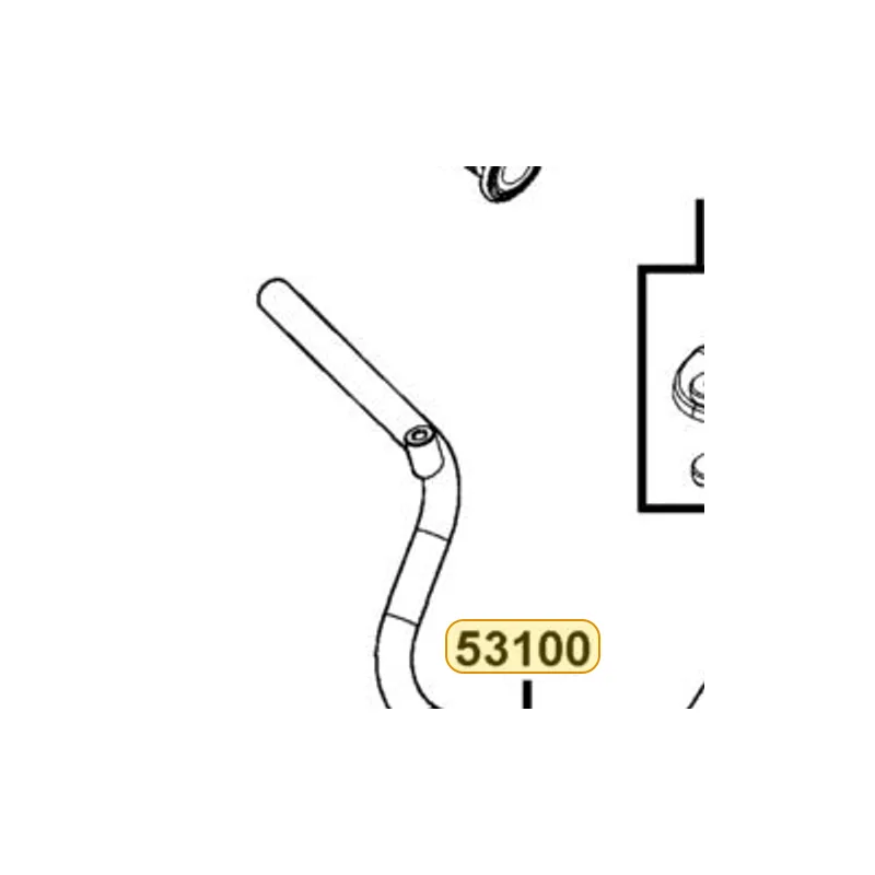 53100-LCA4-MG0 HANDLE PIPE STRG — diagram cutout
