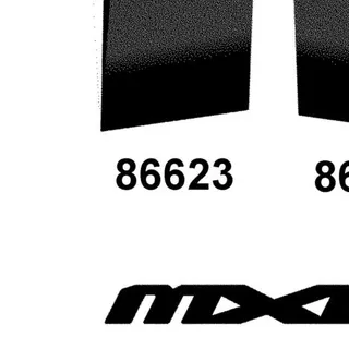 86623-LCA4-M00-T02 STRIPE R SIDE COVER — diagram cutout