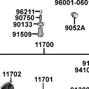 11700-LCA5-E00 RECOIL STARTING — diagram cutout