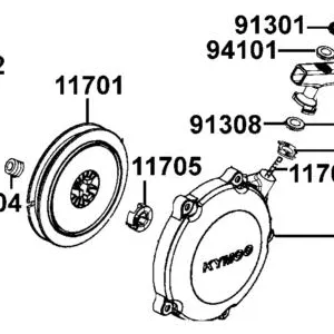 11705-LCA5-E00 SPACER STARTING — diagram cutout