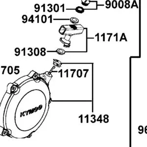 11707-LCA5-E00 ROPE STARTING — diagram cutout