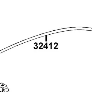 32412-LCA5-E00 CABLE EARTH — diagram cutout