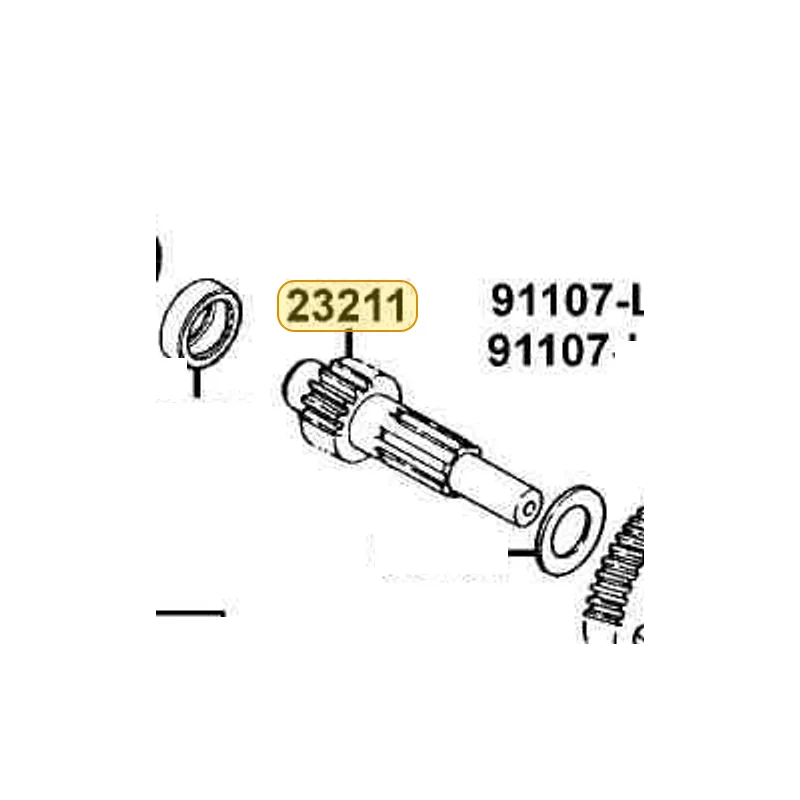 23211-LCA5-E00 SHAFT MAIN — diagram cutout