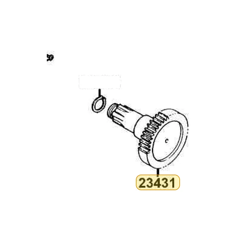 23431-LCA5-E00 SHAFT FINAL — diagram cutout