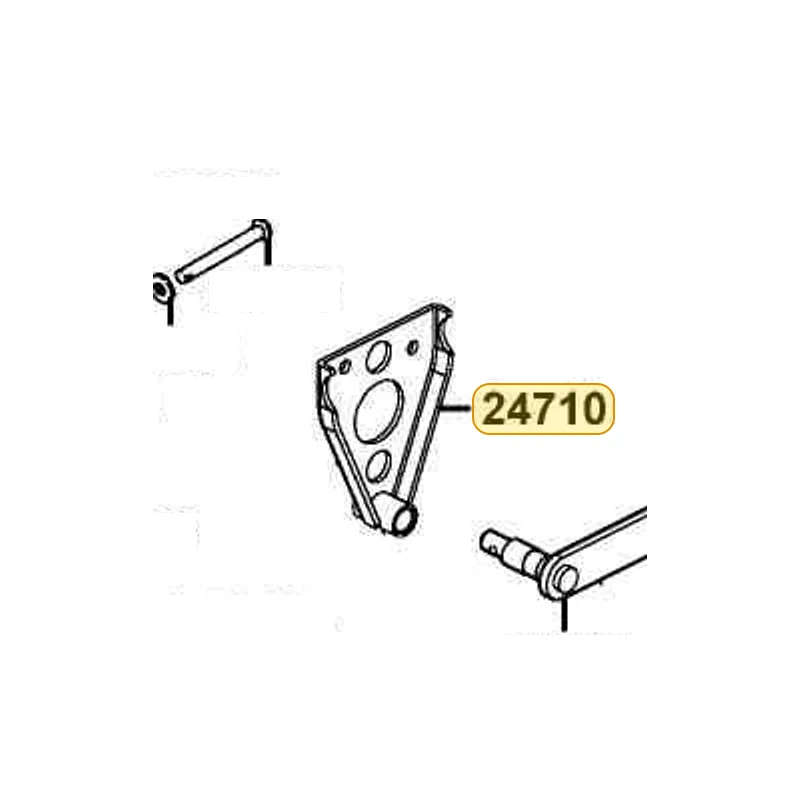 24710-LCA5-E00 STAY CHANGE HANDLE ASSY — diagram cutout