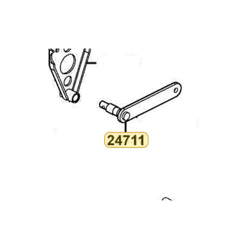24711-LCA5-E00 SHAFT COMP CHANGE HANDLE — diagram cutout