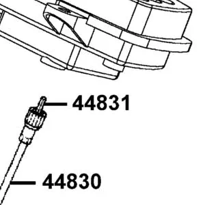 44831-LBA7-E00 CABLE INNER — diagram cutout