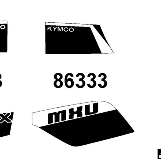 86333-LCA4-M31-T01 STRIPE L SIDE COVER — diagram cutout