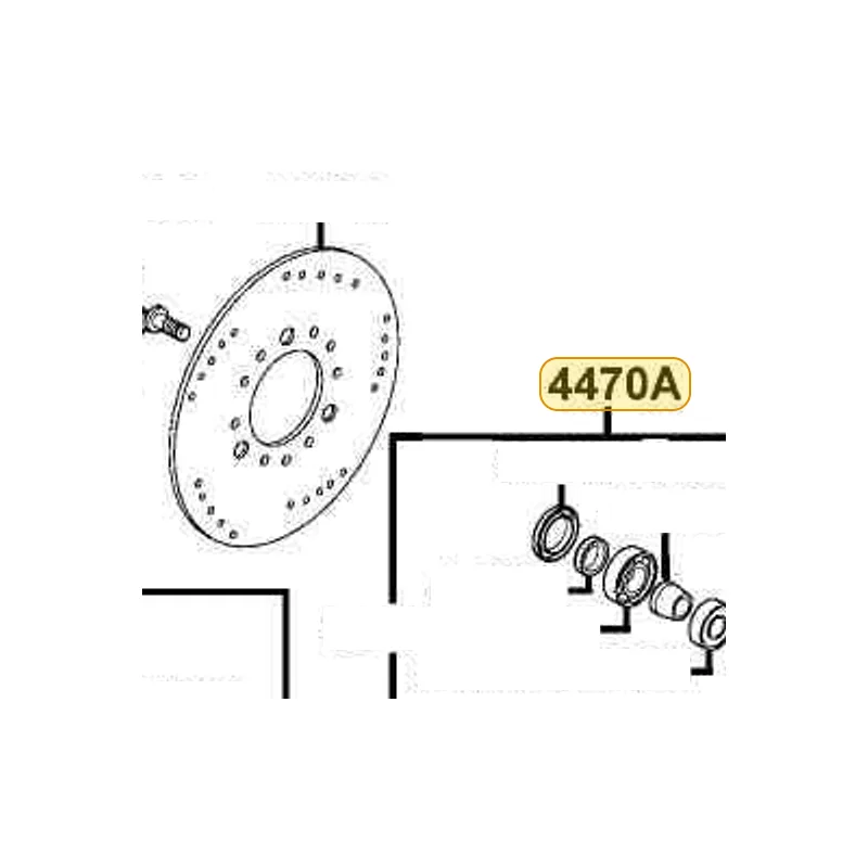 4470A-LCA5-E00 CONNECTOR ASSY FR — diagram cutout