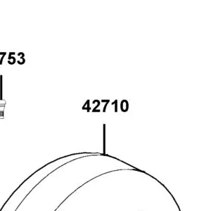 42710-LCA5-M0A TIRE ASSY RR AT22*10-10 PATHFINDER/KENDA — diagram cutout