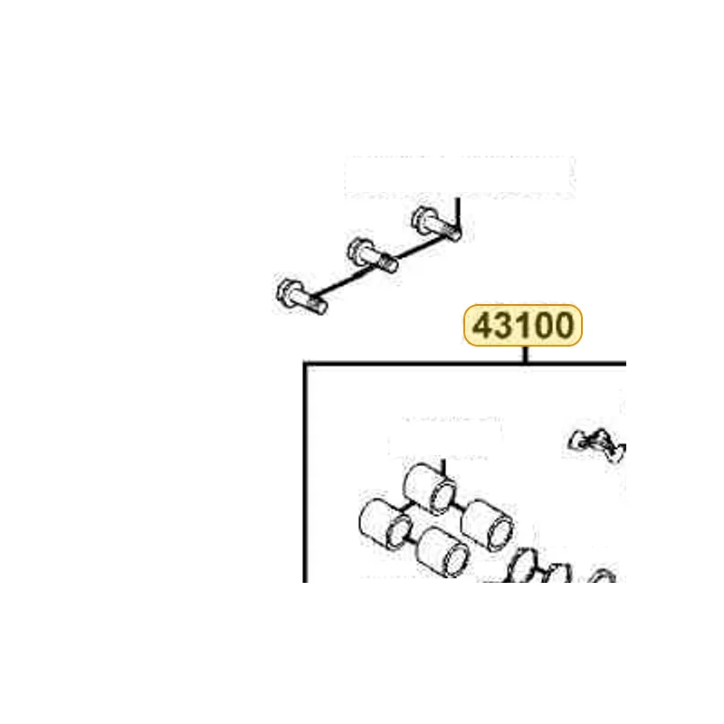 43100-LCA5-E00-NJA CALIPER ASSY RR (Silver) — diagram cutout