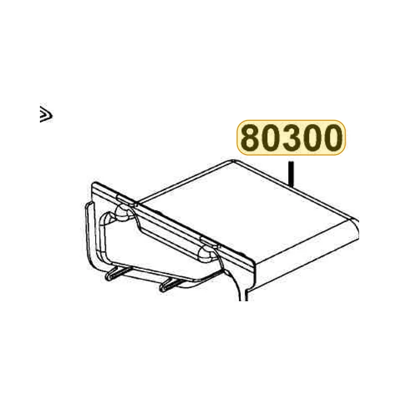 80300-LCA5-E00-N1R COVER BATTERY (Black) — diagram cutout