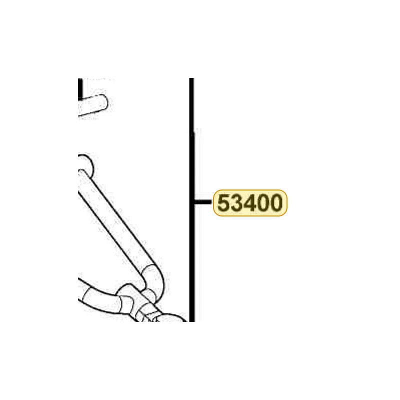 53400-LCA5-E00 ARM ASSY R UP SWING — diagram cutout