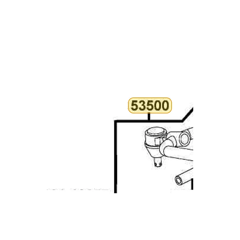 53500-LCA5-E00 ARM ASSY LEFT UP SWING — diagram cutout