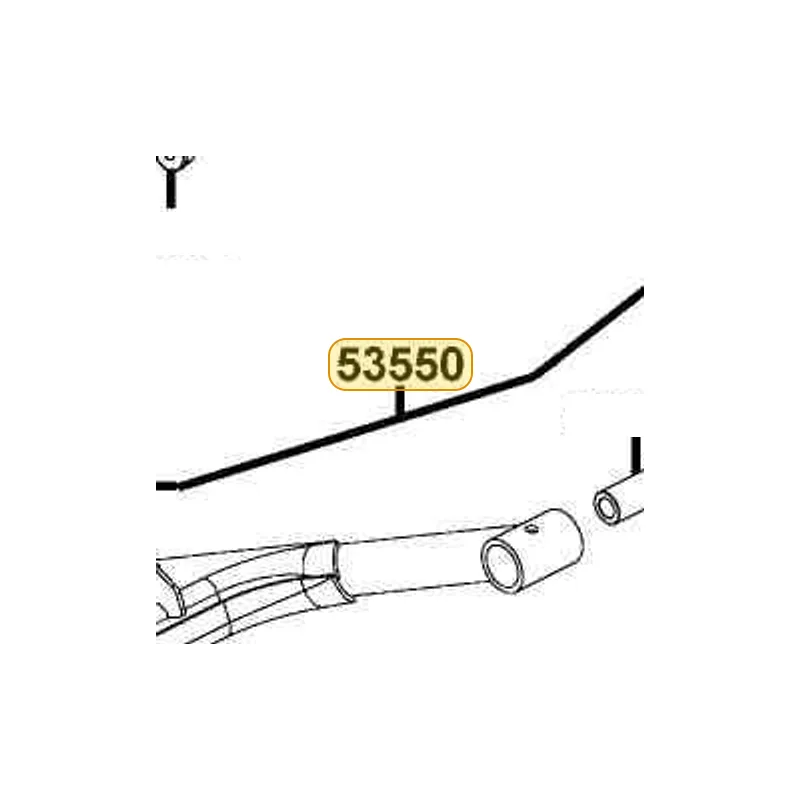 53550-LCA5-E00 ARM ASSY LEFT LOW SWING — diagram cutout