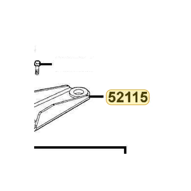 52115-LCA5-E00 TRAILER RR FORK — diagram cutout