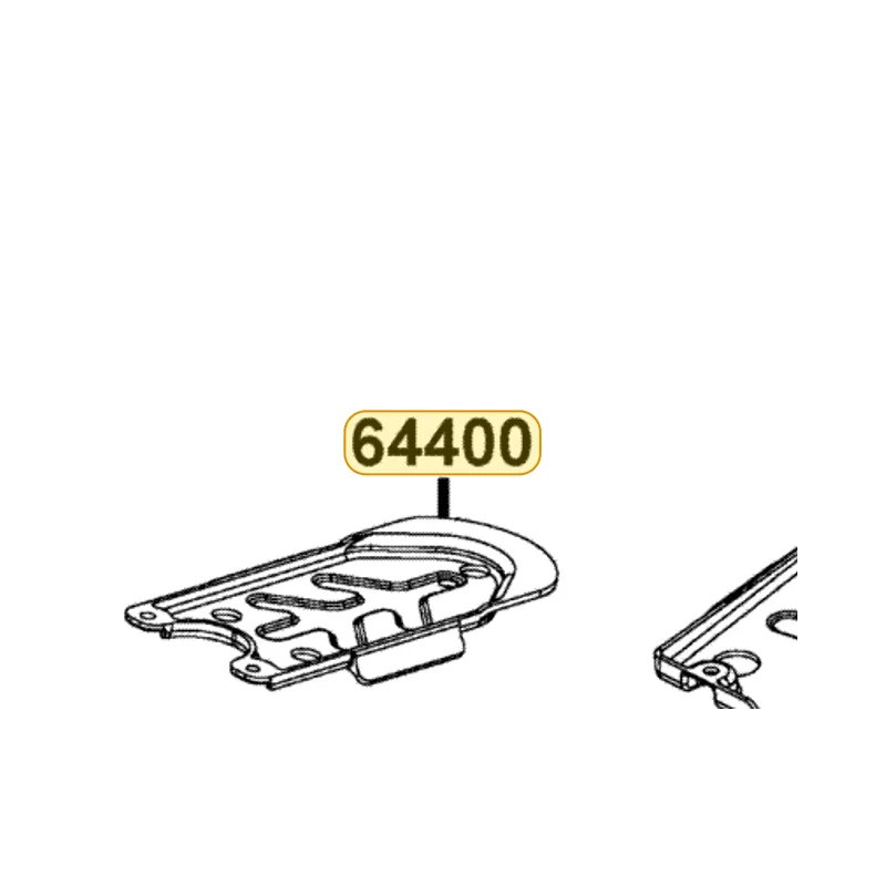 64400-LCA5-E00 GUARD A ENGINE — diagram cutout