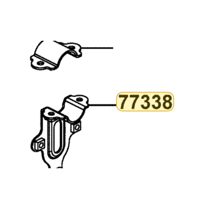 77338-LCA5-E00 STAY B TRAILER ELE JOINT — diagram cutout