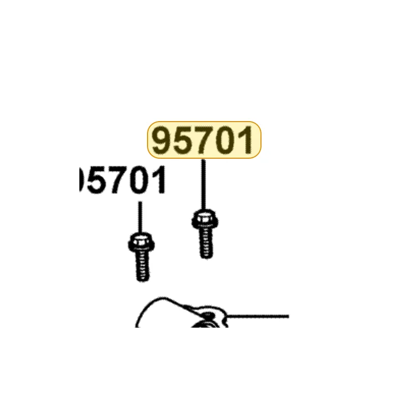 95701-04012-07 BOLT FLANGE 4*12 — diagram cutout