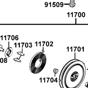 11702-LCA5-E00 SPIRAL SPG STARTING — diagram cutout