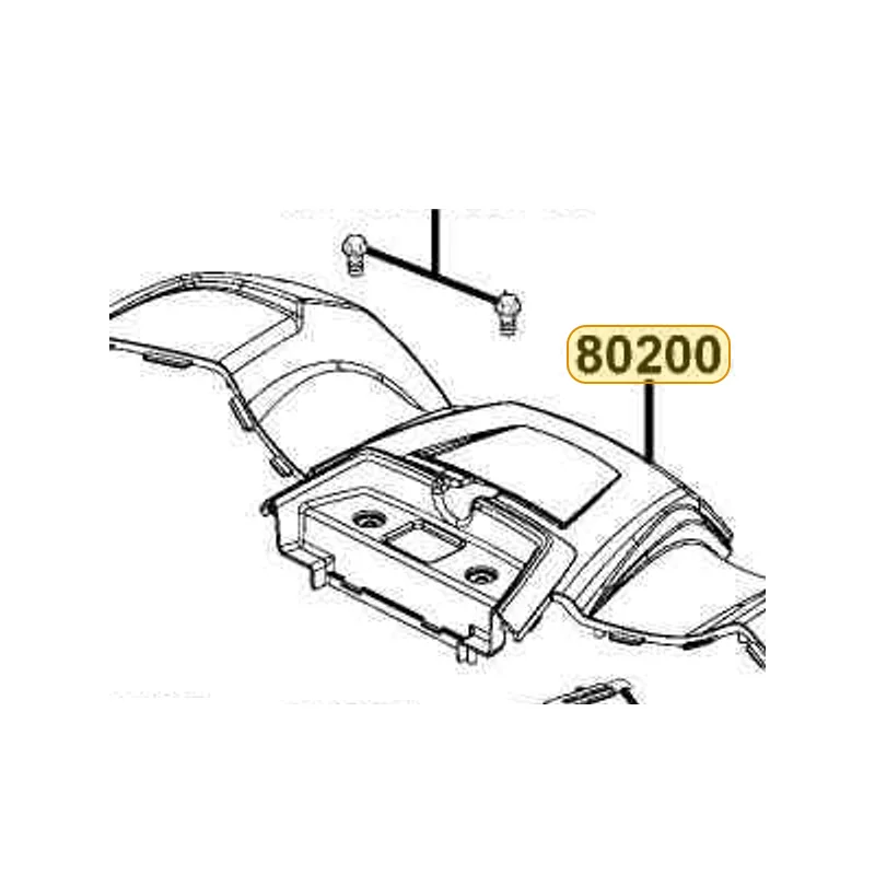 80200-LCA5-E00-YSR MOLDING RR FENDER — diagram cutout