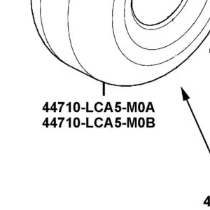 44710-LCA5-M0A TIRE ASSY FR AT22*7-10 PATHFINDER/KENDA — diagram cutout