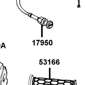 17950-LDE9-E00 CABLE COMP CHOKE — diagram cutout