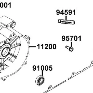 11200-LCD9-E00 CRANK CASE COMP LEFT — diagram cutout