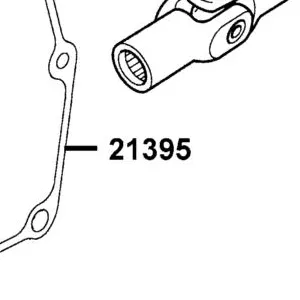 21395-LCD9-E00 GASKET???MISSION CASE A — diagram cutout