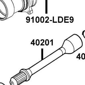 40201-LCD9-E00 SHAFT PROPELLER — diagram cutout