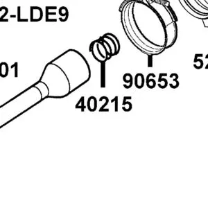 40215-LCD9-E00 SPG PROPELLER SHAFT — diagram cutout