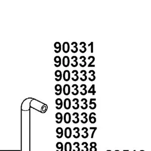 90333-LCD9-E00 SHIM DRIVEN BEVEL GEAR C (0.675~0.725) — diagram cutout