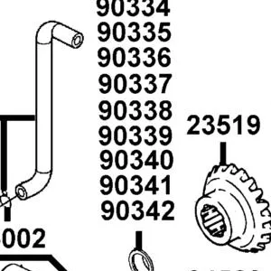 90339-LCD9-E00 SHIM DRIVEN BEVEL GEAR I (0.975~1.025) — diagram cutout