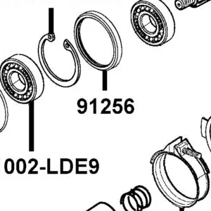 91256-LCD9-E00 OIL SEAL 28*59*7 — diagram cutout