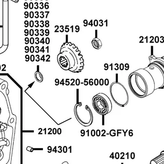 94520-56000 CIR CLIP IN 56 — diagram cutout