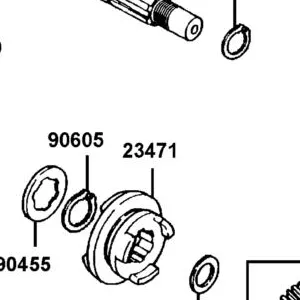 23471-LCD9-E01 SHIFT REVERSE & LOWER — diagram cutout