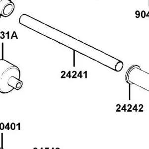 24241-LCD9-E00 SHAFT GEAR SHIFT FORK GUIDE — diagram cutout