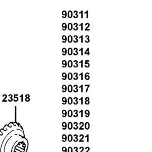 90316-LCD9-E00 SHIM FINAL BEVEL GEAR F (0.825~0.875) — diagram cutout