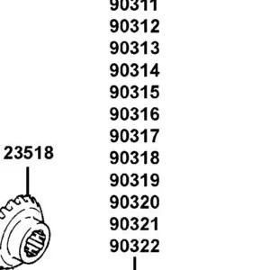 90317-LCD9-E00 SHIM FINAL BEVEL GEAR G (0.875~0.925) — diagram cutout