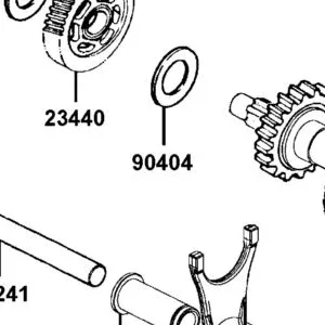 90404-PWA1-E00 WASHER THRUST 25MM — diagram cutout