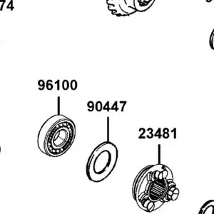 90447-KED9-900 WASHER THRUST 17.2MM — diagram cutout