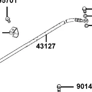 43127-LCD9-E00 HOSE COMP RR BRK — diagram cutout