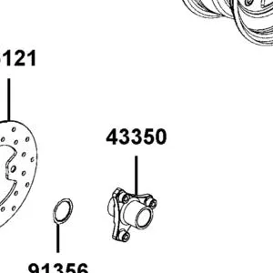 43350-LDE9-E00 HUB BRAKE DISK — diagram cutout