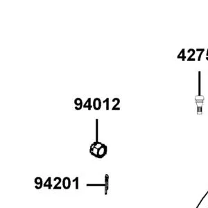 94012-LDB5-E00 NUT FLANGE CASTLE 18MM — diagram cutout