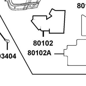 80102-LDE9-E03 SHIELD.LH LOWER — diagram cutout