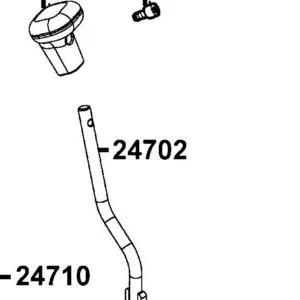 24702-PWA1-900 BAR CHANGE HNDL — diagram cutout