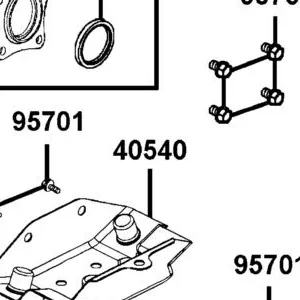 40540-LCD9-E00 PLATE ASSY SKID — diagram cutout