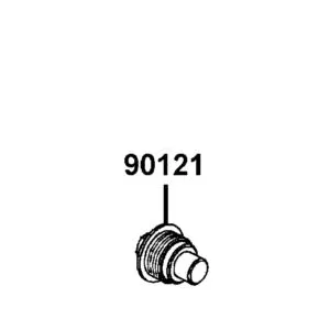 90121-LCD9-E00 FORK PIVOT BOLT RH — diagram cutout
