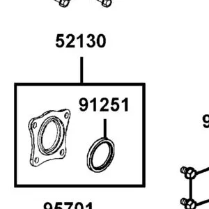 91251-GAR1-950 OIL SEAL 38*47*5 — diagram cutout